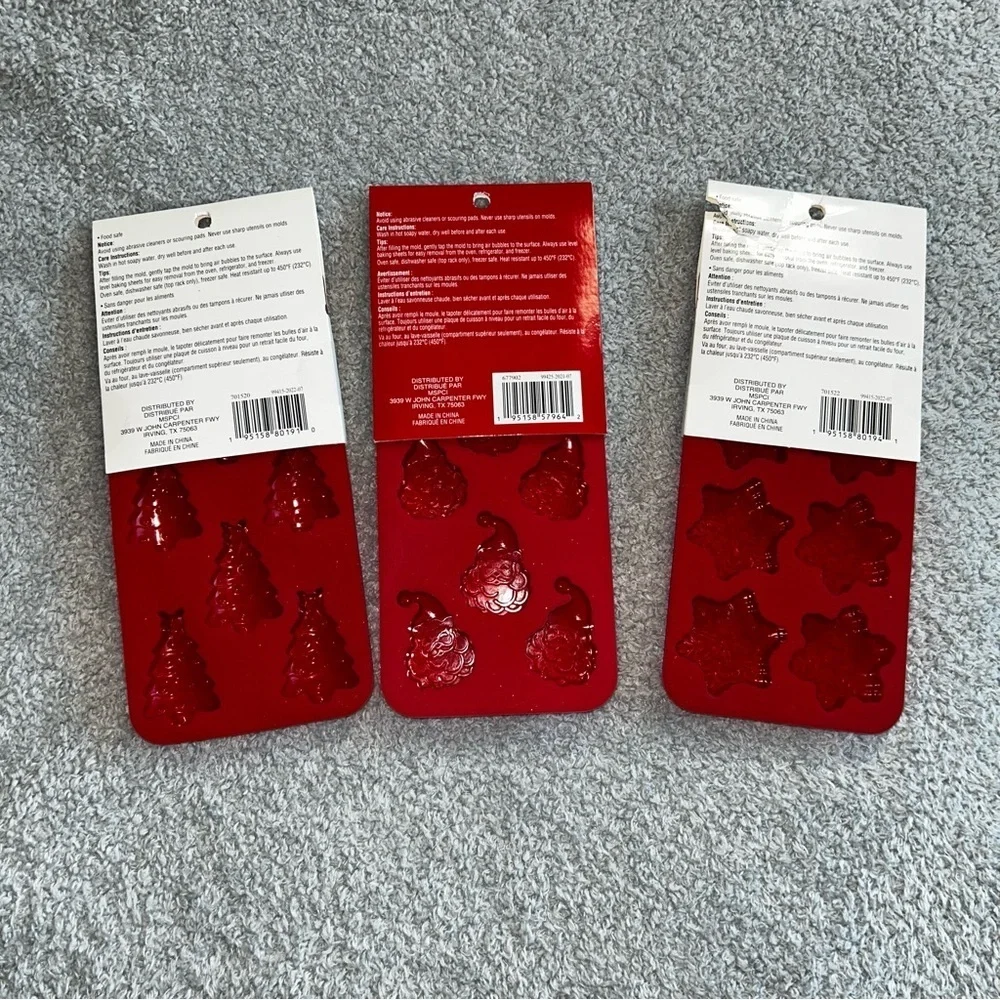 Celebrate It Red Christmas Tree Silicone Mold